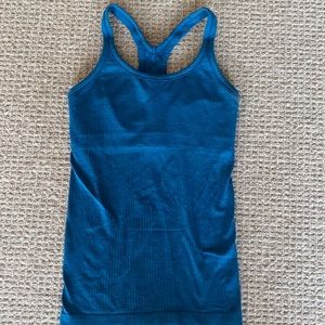 Lululemon Turquoise Blue Racerback Top